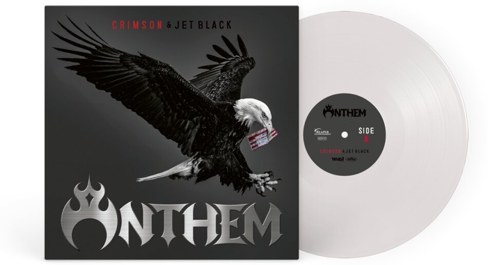 Anthem (Japan) - Crimson & Jet Black White Vinyl, LP
