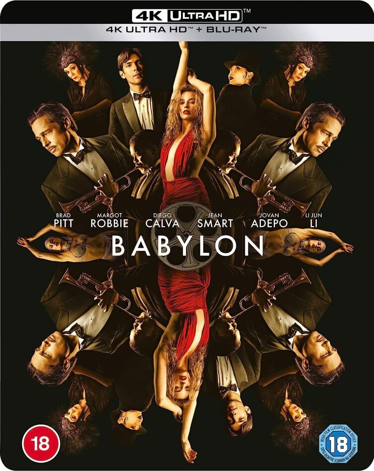 Babylon (2022) Édition Limitée, Steelbook, 4K Ultra HD + 2 Blu-ray