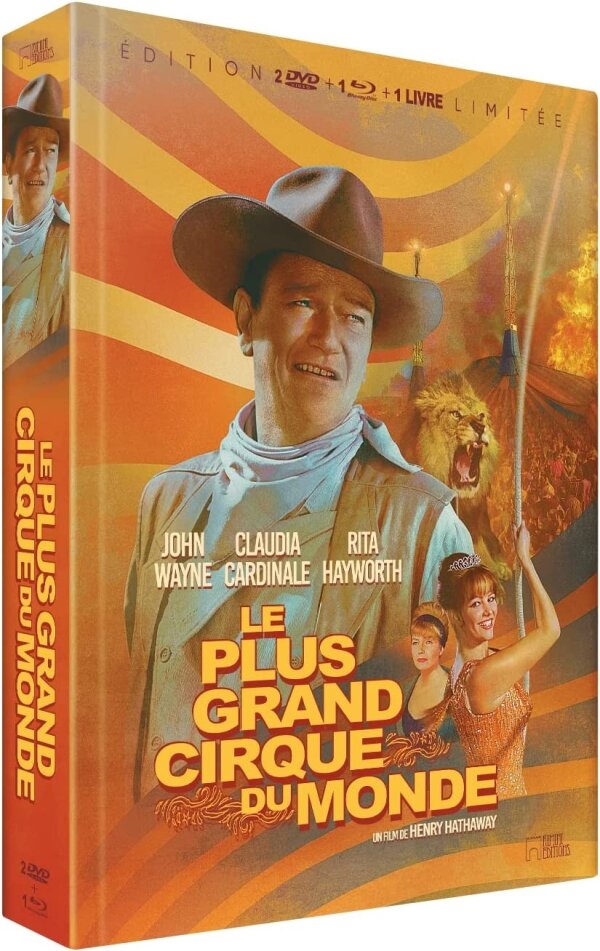 Le plus grand cirque du monde (1964) Limited Edition, Mediabook, Blu-ray + 2 DVDs