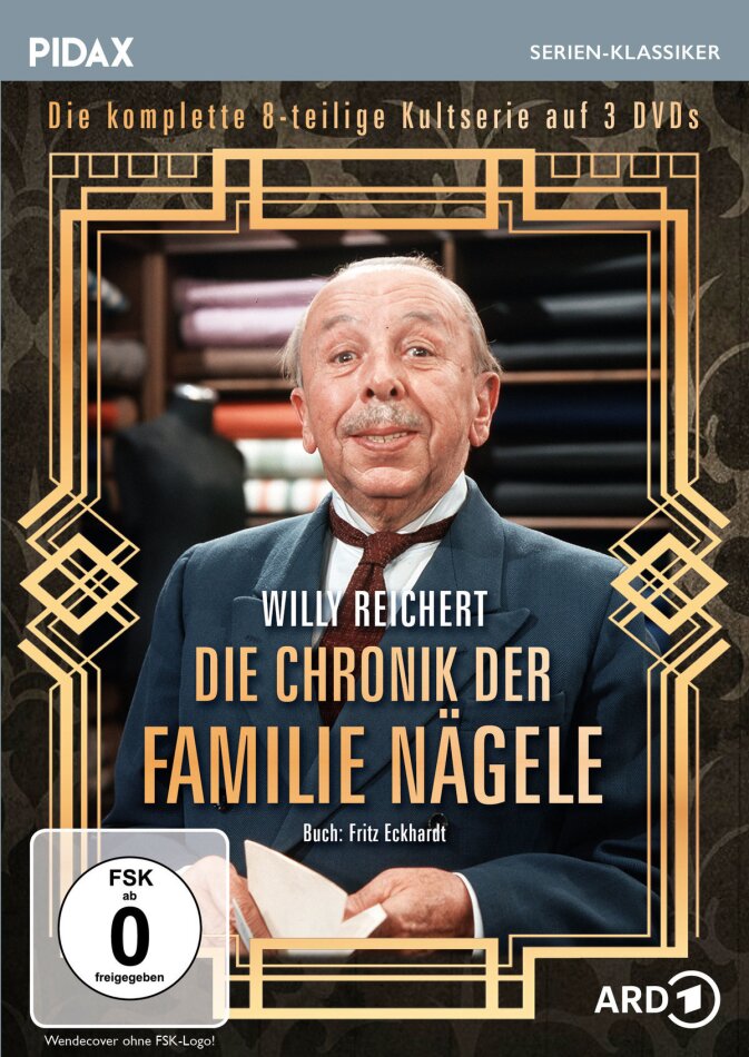Die Chronik der Familie Nägele - Die komplette Serie Pidax Serien-Klassiker, 3 DVD