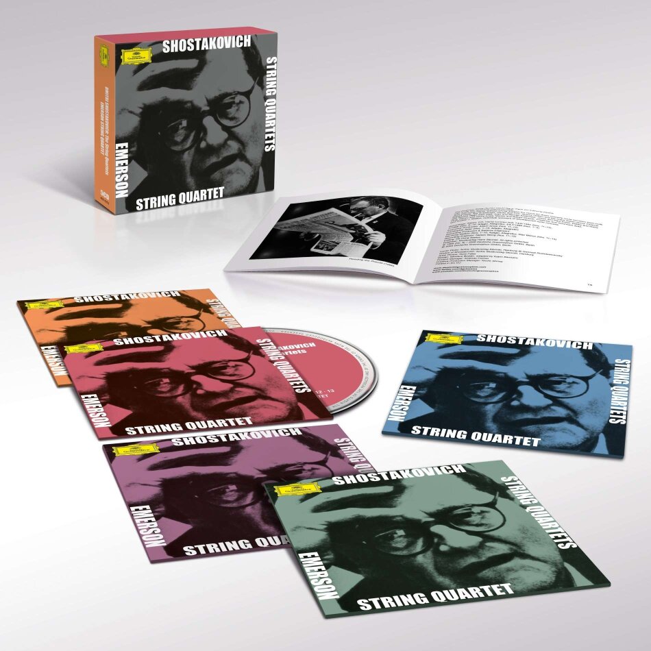 Emerson String Quartet & Dimitri Schostakowitsch (1906-1975) - The String Quartets 5 CD
