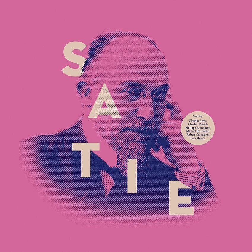 Erik Satie (1866-1925), Claudio Arrau, Charles Münch, Philippe Entremont, Manuel Rosenthal (1904-1994), … - Satie LP