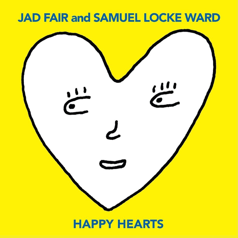 Jad Fair & Samuel Locke Ward - Happy Hearts Yellow Vinyl, LP
