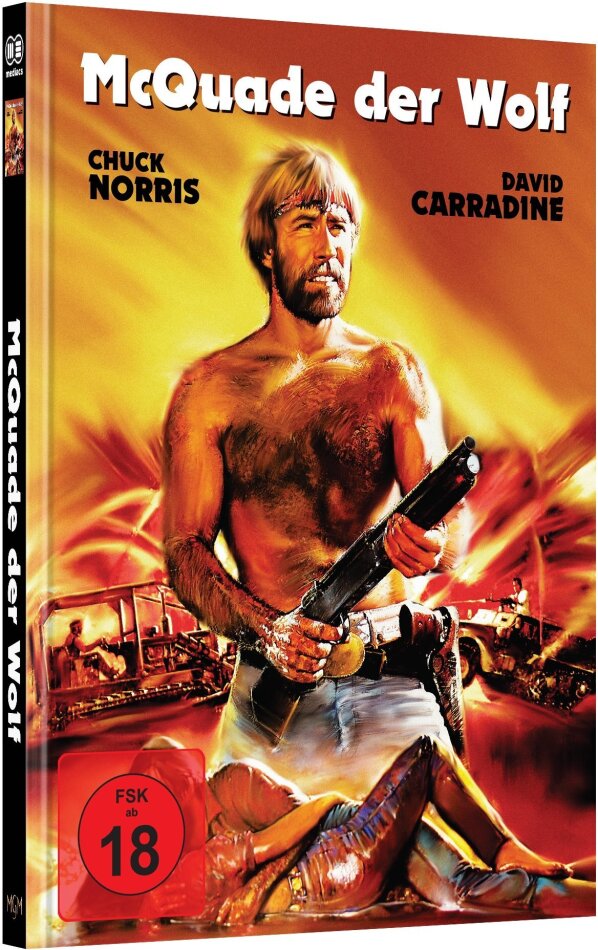 McQuade der Wolf (1983) Cover B, Limited Edition, Mediabook, Blu-ray + DVD