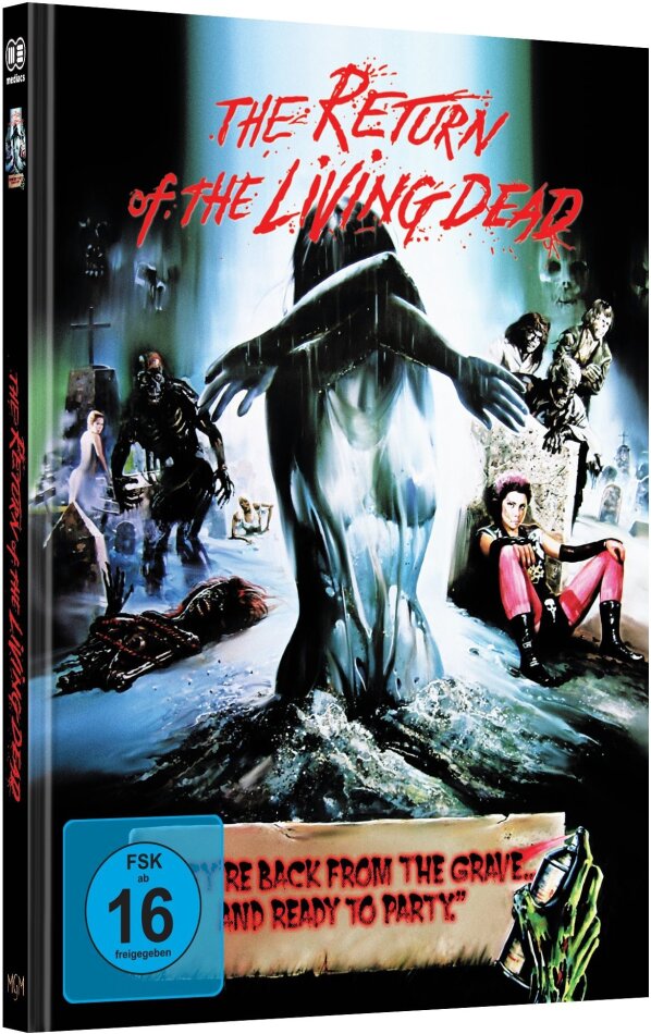 The Return of the Living Dead (1985) Cover A, Limited Edition, Mediabook, Blu-ray + DVD