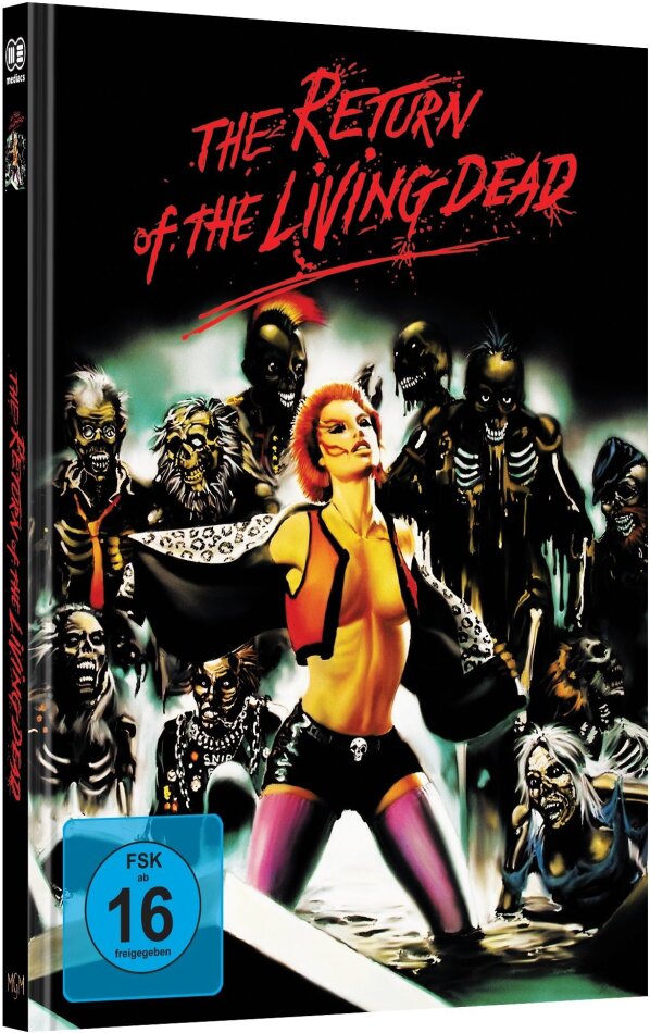 The Return of the Living Dead (1985) Cover B, Limited Edition, Mediabook, Blu-ray + DVD