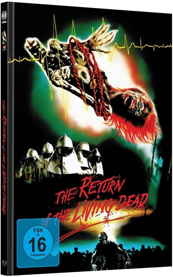 The Return of the Living Dead (1985) Cover C, Limited Edition, Mediabook, Blu-ray + DVD