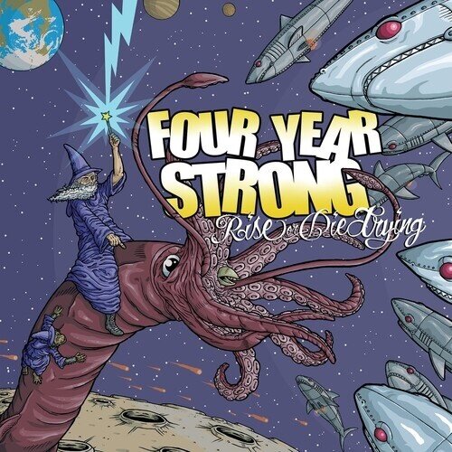 Four Year Strong - Rise Or Die Trying 2023 Reissue, I Surrender Records, Limited Edition, Magenta Vinyl, LP