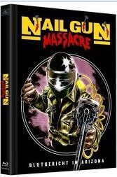 Nail Gun Massacre (1985) Cover B, Limited Edition, Mediabook, Uncut, 2 Blu-rays