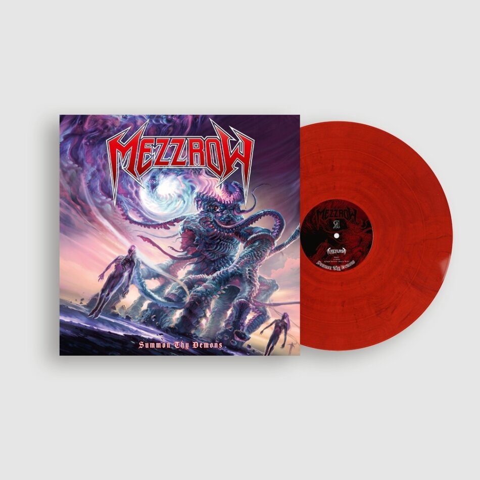 Mezzrow - Summon Thy Demons Limited Edition, Red Transparent/Blue Marbled Vinyl, LP