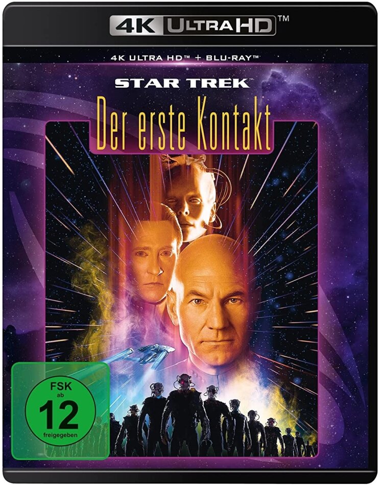 Star Trek 8 - Der erste Kontakt (1996) Remastered, 4K Ultra HD + Blu-ray