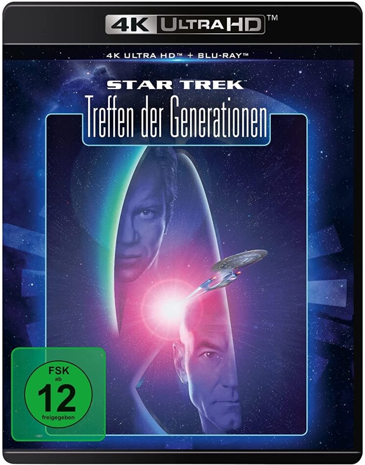 Star Trek 7 - Treffen der Generationen (1994) Remastered, 4K Ultra HD + Blu-ray