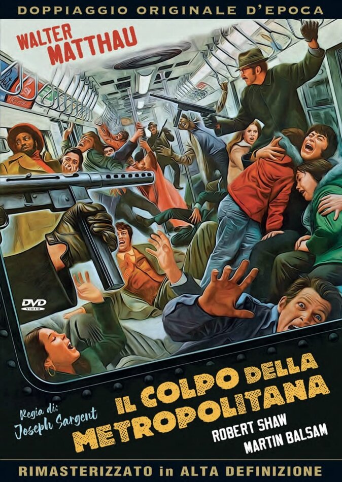 Il colpo della metropolitana (1974) Doppiaggio Originale d'Epoca, Versione Rimasterizzata