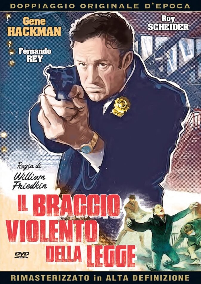 Il braccio violento della legge (1971) Doppiaggio Originale d'Epoca, Versione Rimasterizzata