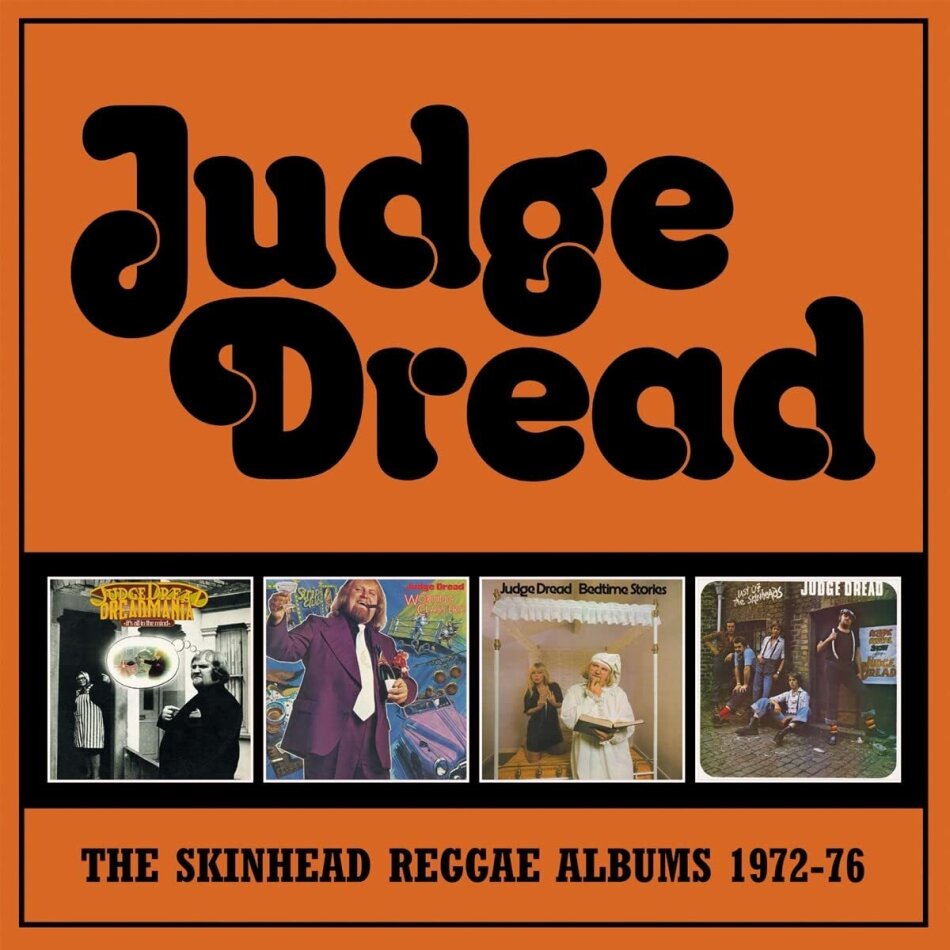 Judge Dread - Skinhead Reggae Albums 1972-1976 4 CDs