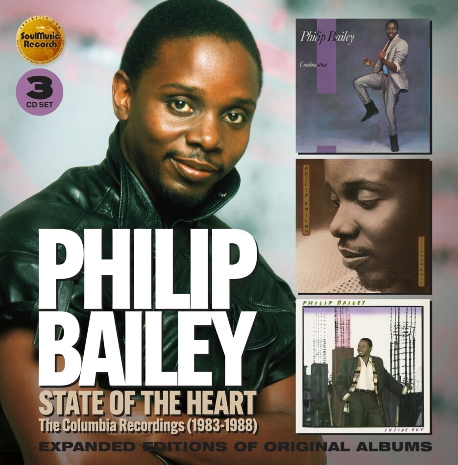 Philip Bailey - State Of The Heart: The Columbia Recordings 83-88 3 CDs