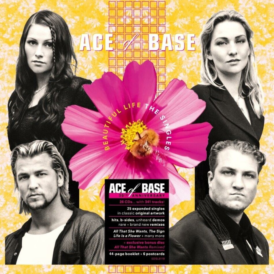 Ace Of Base - Beautiful Life: The Singles Box, 26 CDs