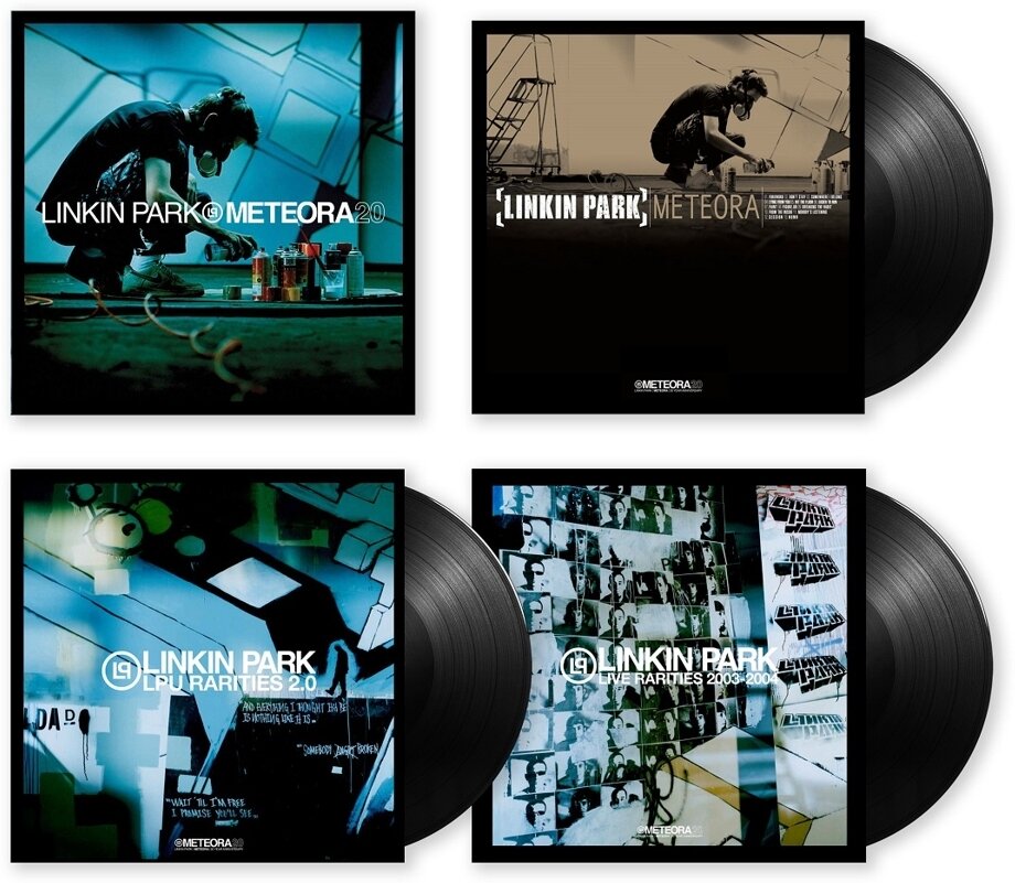 Linkin Park - Meteora 2023 Reissue, Deluxe Boxset, Edizione 20° Anniversario, 4 LP