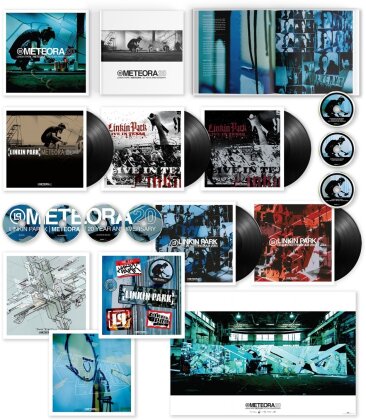 Linkin Park - Meteora (2023 Reissue, Super Deluxe Boxset, Edizione 20&deg; Anniversario, 5 LP + 4 CD + 3 DVD)