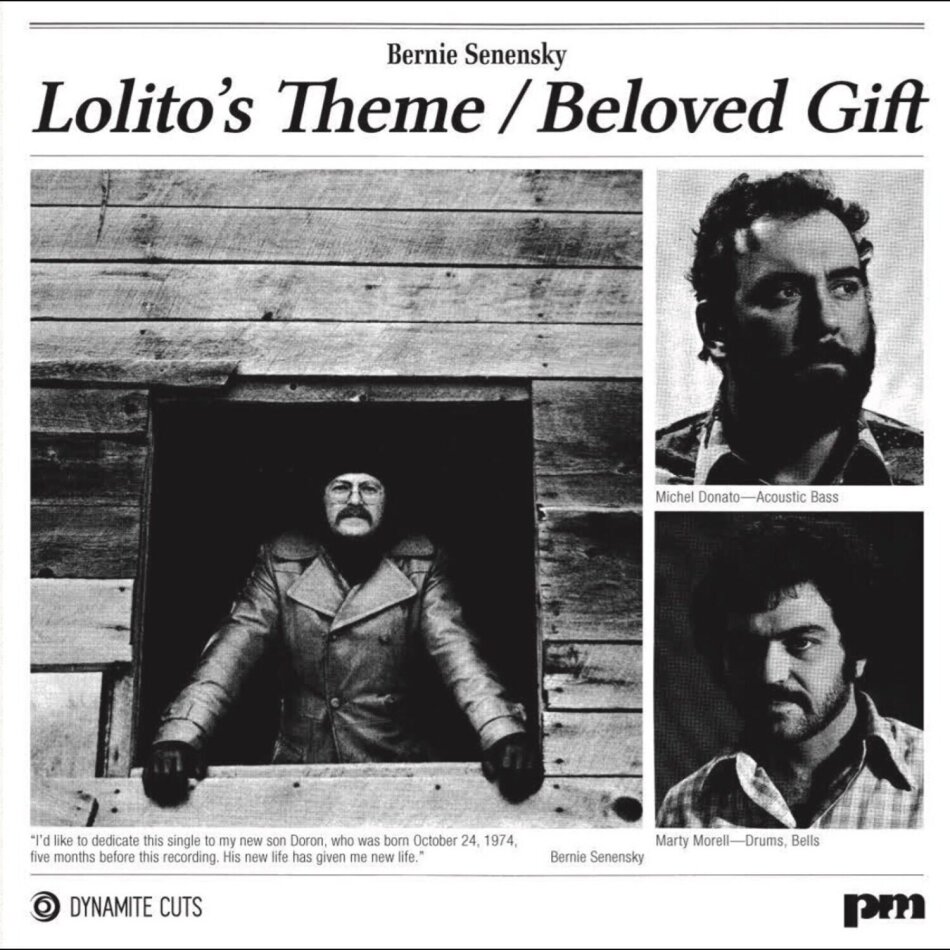 Bernie Senensky - Lolita's Theme / Beloved Gift 7" Single