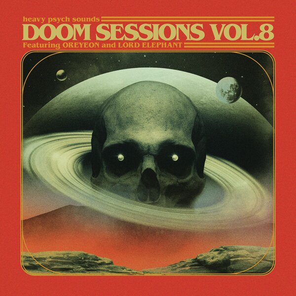 Oreyeon & Lord Elephant - Doom Sessions Vol. 8 Transparent With Green/Red Splatter Vinyl, LP