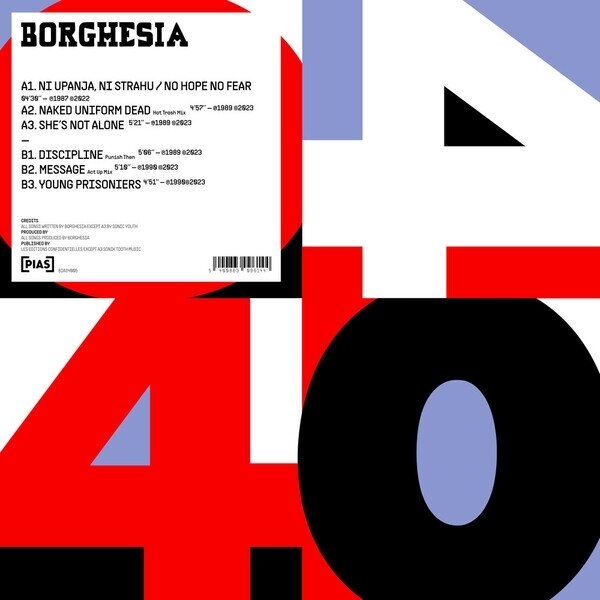 Borghesia - Pias 40 12" Maxi
