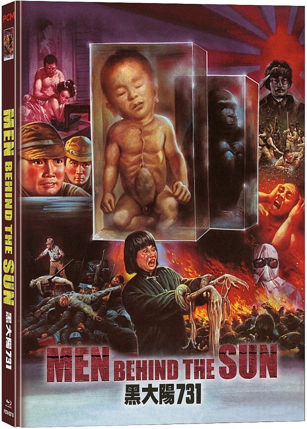 Men Behind The Sun (1988) Cover B, Limited Edition, Mediabook, Uncut, Blu-ray + DVD