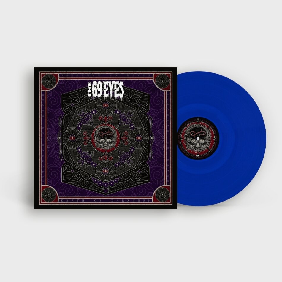 The 69 Eyes - Death of Darkness clear+blue marbled vinyl, LP