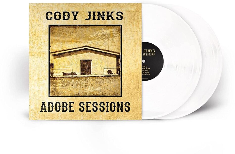 Cody Jinks - Adobe Sessions 2023 Reissue, Opaque White Vinyl, 2 LPs