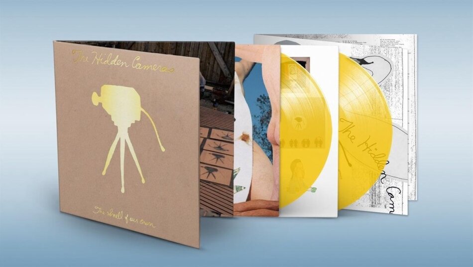 Hidden Cameras - Smell Of Our Own 2023 Reissue, Rough Trade, Yellow Vinyl, 2 LPs