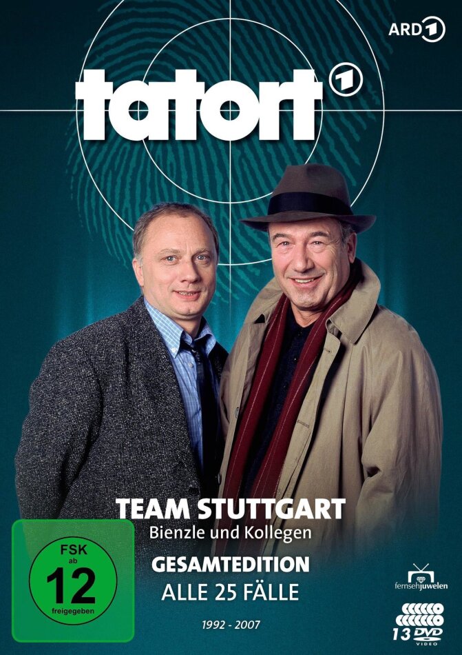 Tatort - Kommissar Bienzle - 25 Folgen Complete edition, 13 DVDs