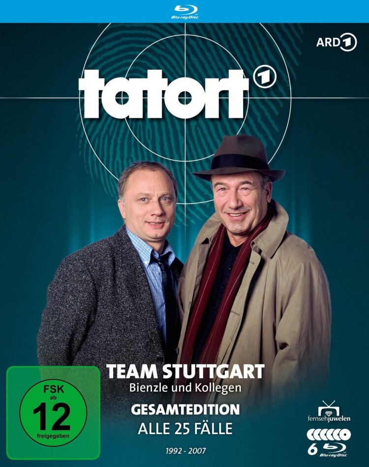Tatort - Kommissar Bienzle - 25 Folgen Complete edition, 6 Blu-rays