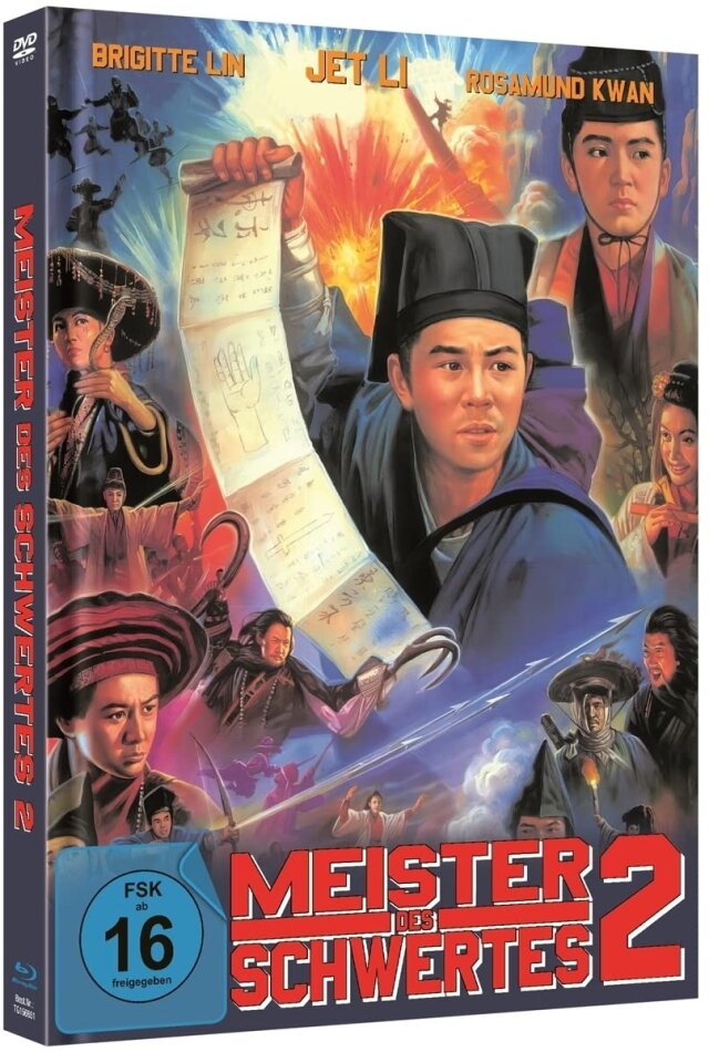 Meister des Schwertes 2 (1992) Cover A, Limited Edition, Mediabook, Blu-ray + DVD