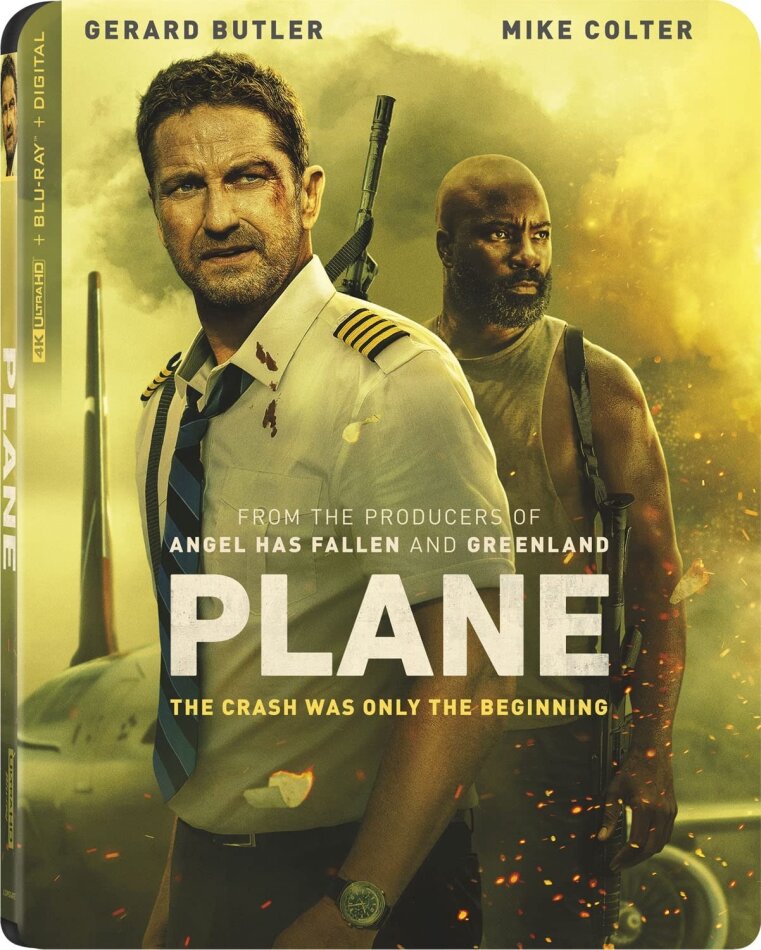 Plane (2023) 4K Ultra HD + Blu-ray