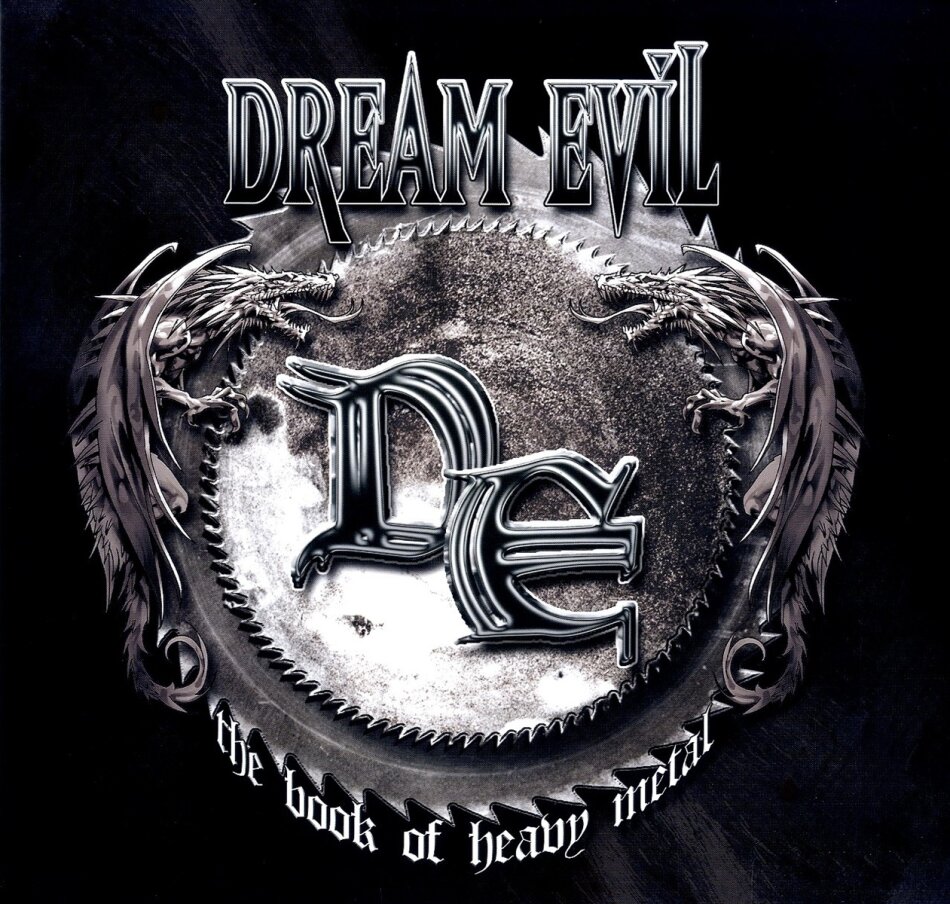 Dream Evil - The Book Of Heavy Metal White & Black Marbled Vinyl, LP