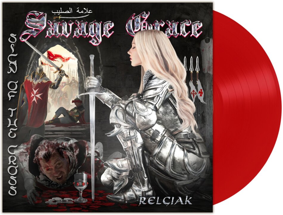 Savage Grace - Sign Of The Cross Limited Edition, Red Vinyl, LP