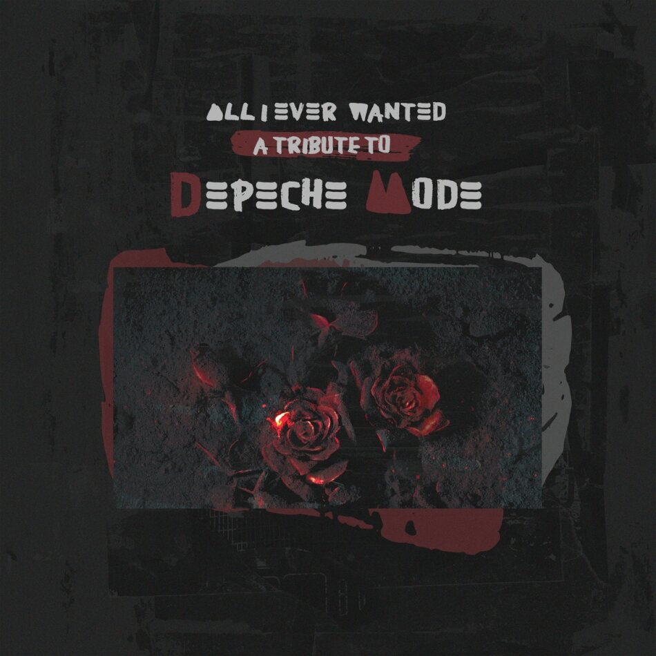 All I Ever Wanted - Tribute To Depeche Mode Cleopatra, Red Marbled Vinyl, LP