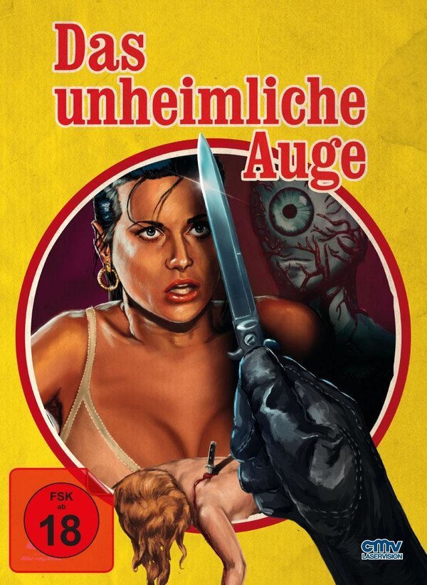 Das unheimliche Auge (1987) Cover D, Édition Limitée, Mediabook, Blu-ray + DVD