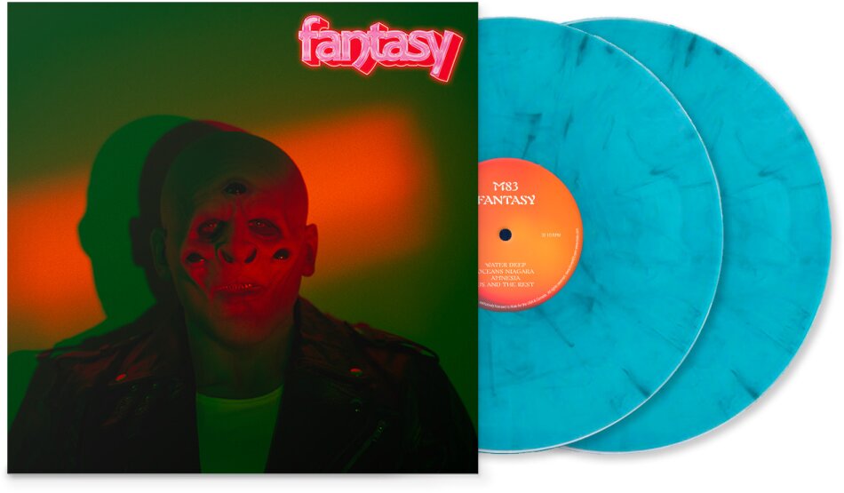 M83 - Fantasy Limited Edition, Blue Marbled Vinyl, 2 LPs