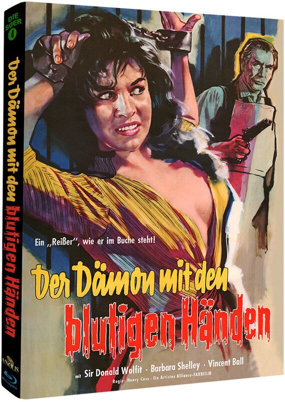 Der Dämon mit den blutigen Händen (1958) Cover A, Limited Edition, Mediabook