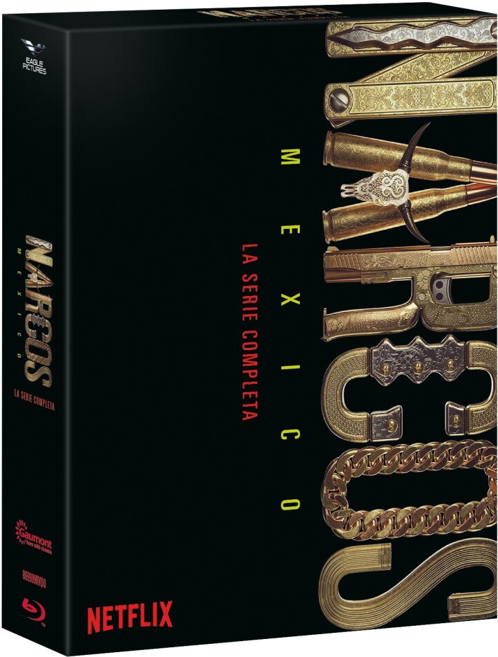 Narcos: Messico - La Serie Completa - Stagione 1-3 8 Blu-rays