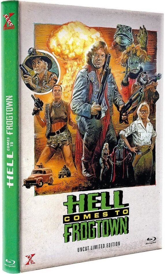 Hell Comes to Frogtown (1988) Cover B, Buchbox, Limited Edition, Uncut