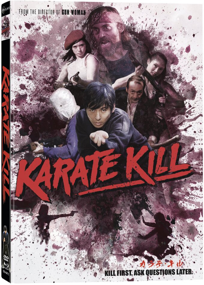 Karate Kill (2016) Cover C, Édition Limitée, Mediabook, Uncut, Blu-ray + DVD