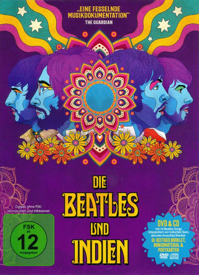 Die Beatles und Indien (2021) Digipack, DVD + CD