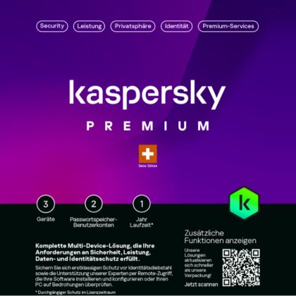 Kaspersky Premium (3 PC) [PC/Mac/Android]