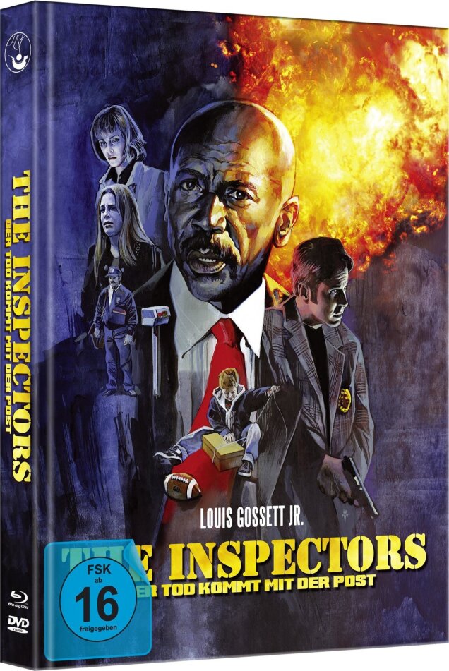 The Inspectors - Der Tod kommt mit der Post (1998) Édition Limitée, Mediabook, Uncut, Blu-ray + DVD