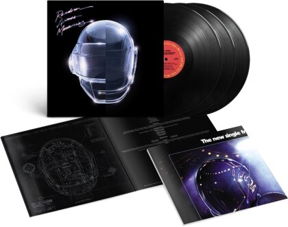 Daft Punk - Random Access Memories (2023 Reissue, Edizione10&deg; Anniversario, 3 LP)