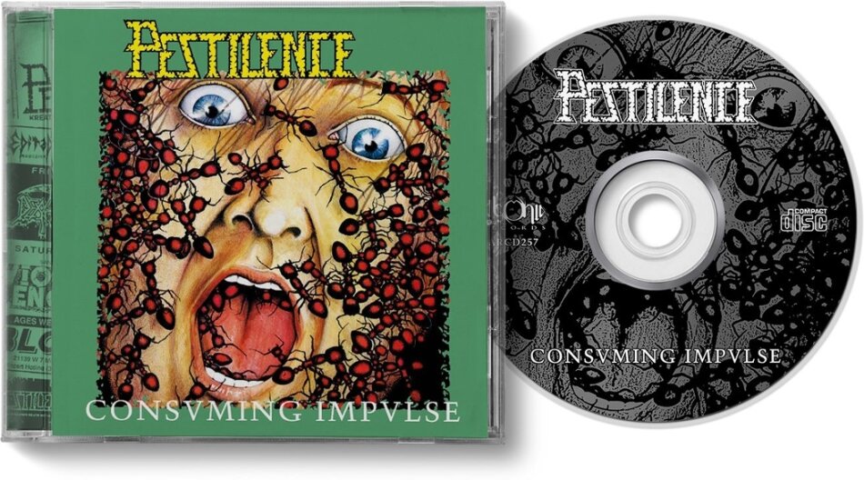 Pestilence - Consuming Impulse 2023 Reissue, Agonia Records