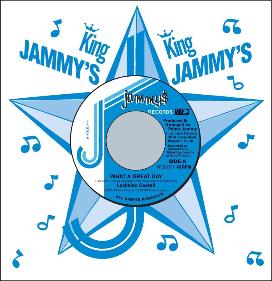 Lacksley Castell & Prince Jammy - What A Great Day / Throne Of Blood 7" Single
