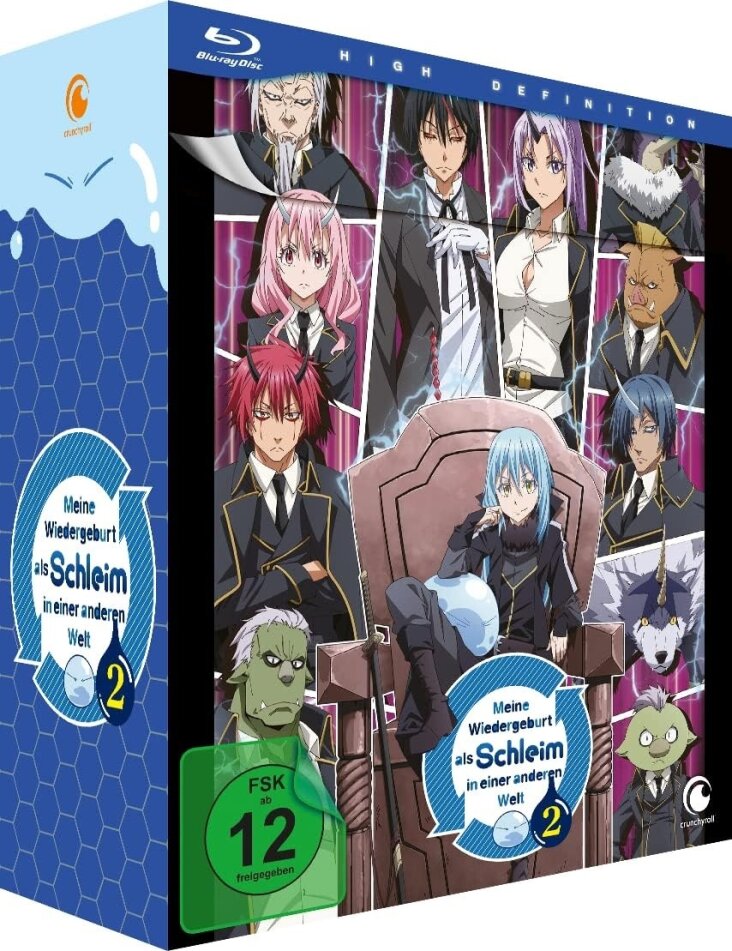 Meine Wiedergeburt als Schleim in einer anderen Welt 2 - Staffel 2 - Vol. 1 + Sammelschuber, Limited Edition